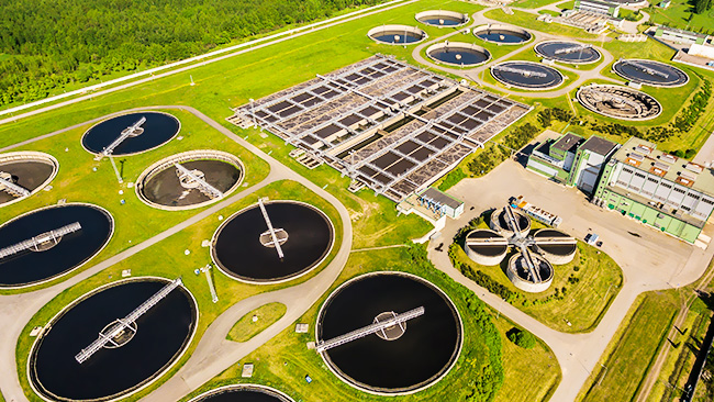 江蘇襄綠環保石油化（huà）工（gōng）工業廢水處理工程案例